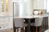 How Do You Create a Modern Kitchen Island With Storage?